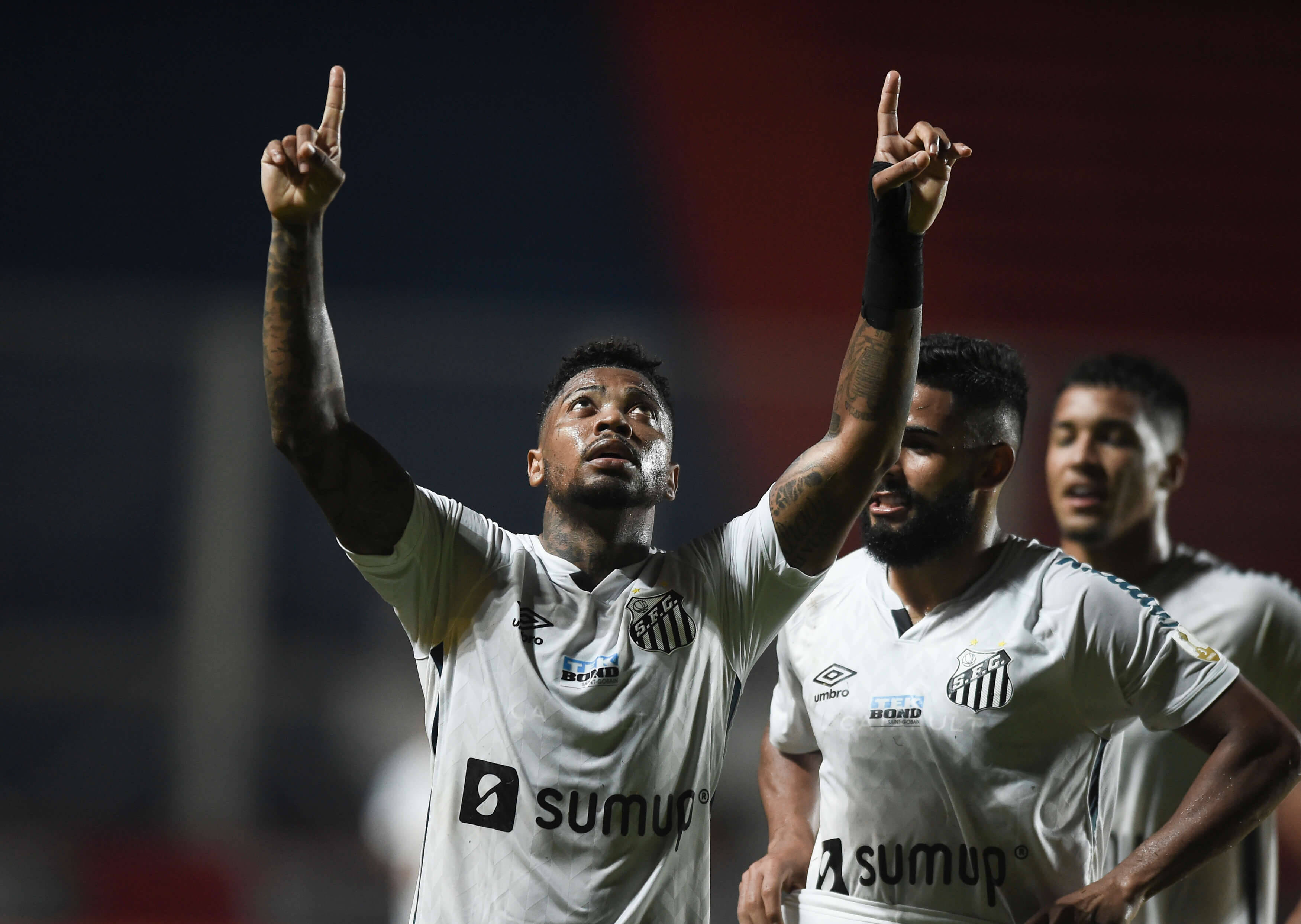 San Lorenzo x Santos. Foto: Reprodução / Twitter Libertadores