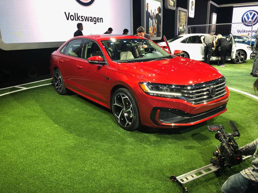 Nova geração do VW Passat americano. Foto: André Jalonetsky/iG