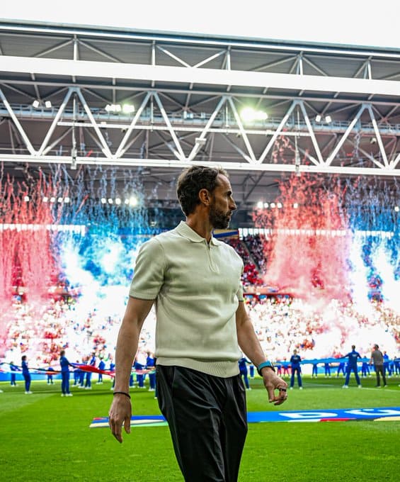 Inglaterra x Suíça (Foto: X/Uefa Euro 2024 e X/England)