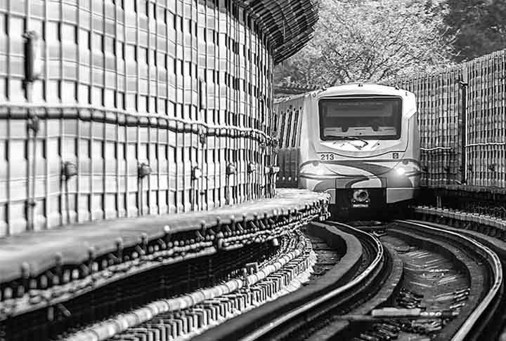 O metrô de São Paulo, primeiro do modal no Brasil, completou 50 anos de sua inauguração em 14/09/2024.
 Reprodução: Flipar