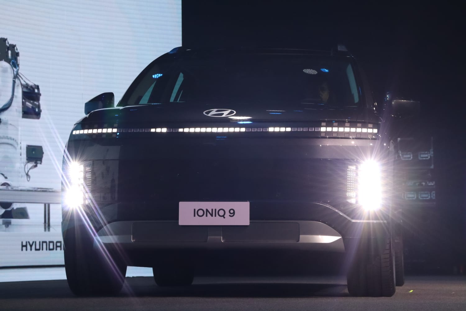 A Hyundai anunciou o Ioniq 9, o primeiro elétrico de sete lugares da marca. Foto: Pedro H.Lopes/Portal iG