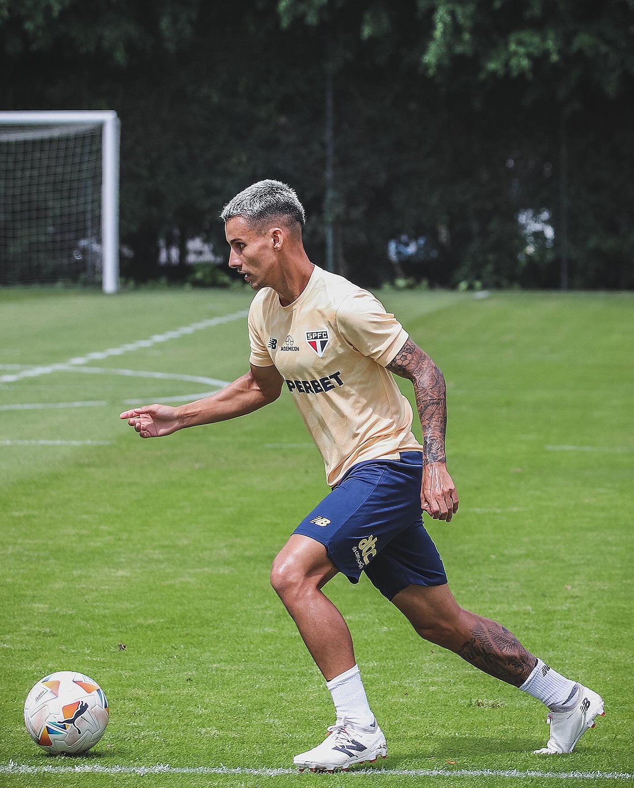 Treino do São Paulo - 02.04.24 Divulgação / São Paulo