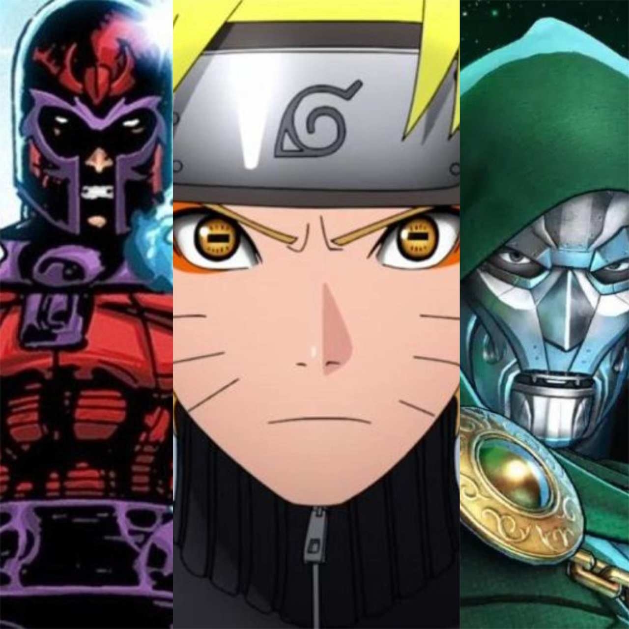 Você já imaginou um confronto entre Naruto, o ninja mais famoso do mundo dos animes, contra os poderosos vilões da Marvel? Pois bem, o Flipar simulou essas batalhas. Veja como o carismático personagem da Vila da Folha se sairia contra esses inimigos: Reprodução: Flipar