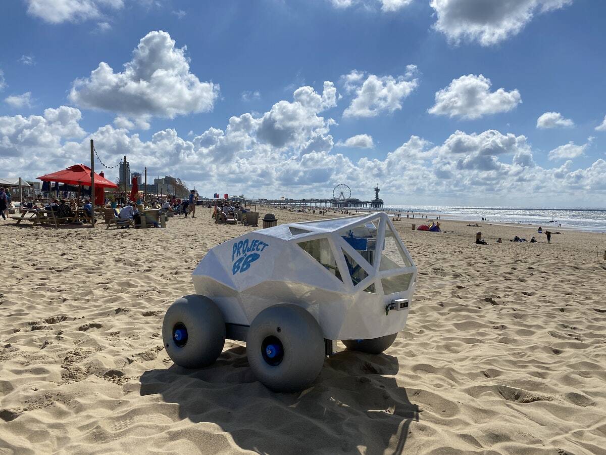 Beachbot. Foto: Divulgação