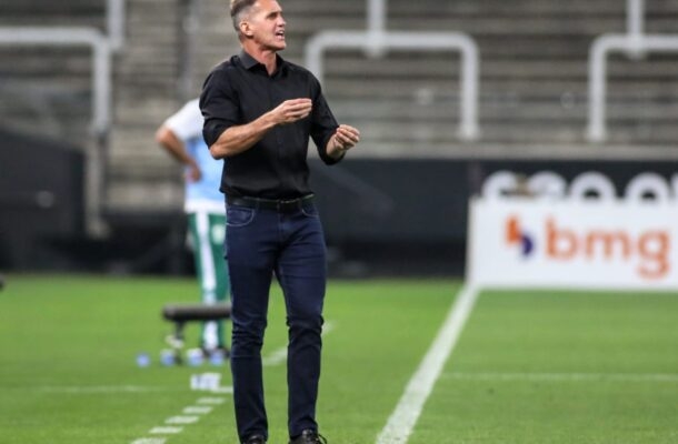 Mancini foi demitido após o Corinthians ter sido goleado pelo Palmeiras na semifinal do Paulista de 2021. Ele já estava pressionado após goleada sofrida pelo Peñarol pela Sul-Americana. Foto: Rodrigo Coca/Agência Corinthians