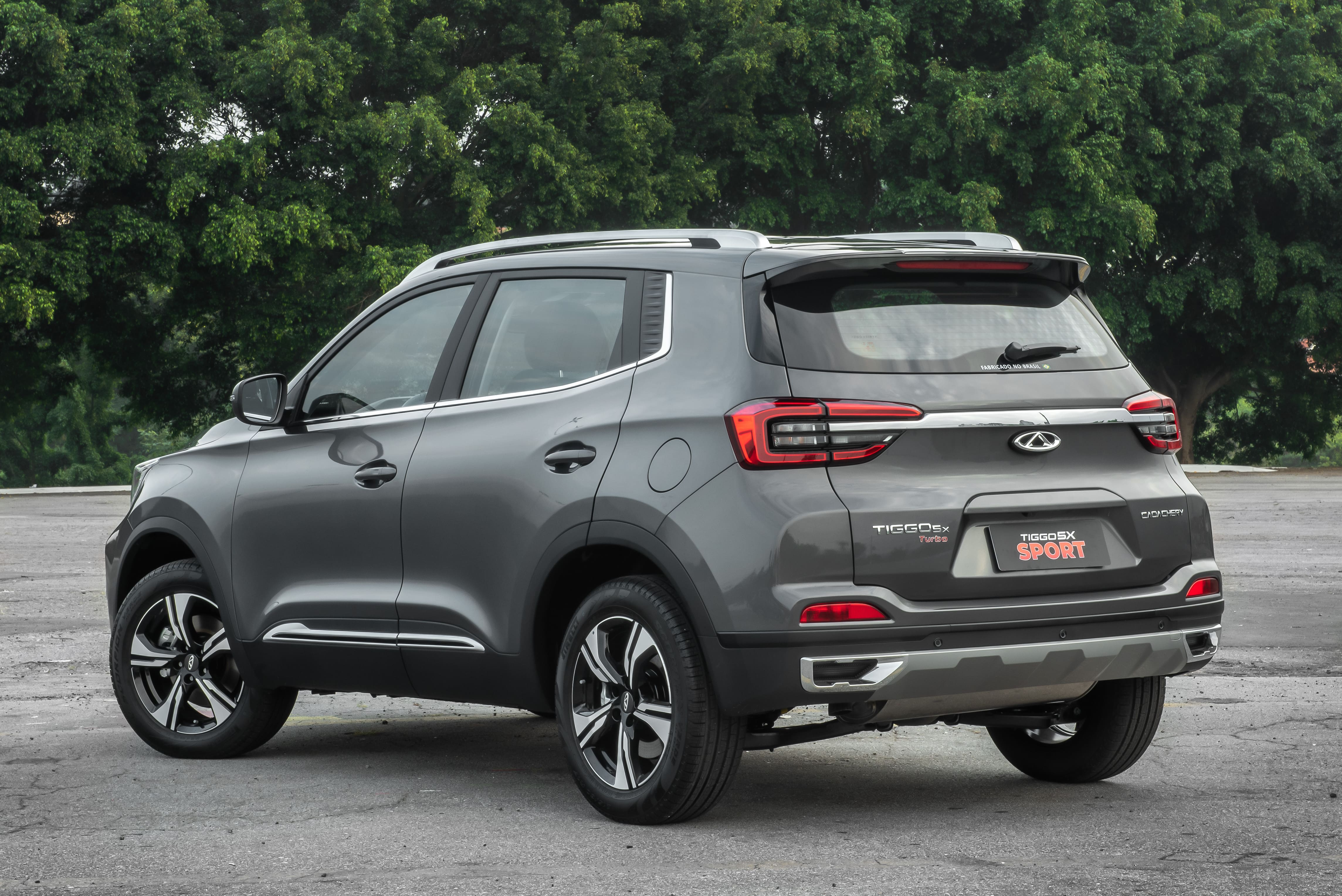 Tiggo 5X Sport é o carro mais barato da Chery no Brasil, ao lado do iCar Divulgação