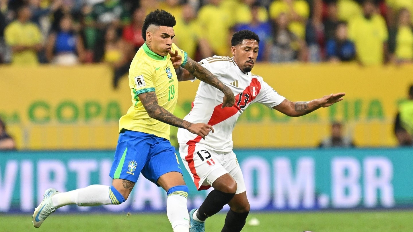 Brasil x Peru Reprodução/Instagram