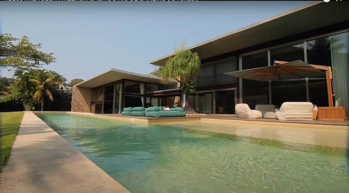 Mansão de R$ 250 milhões de Márcio Garcia é a mais cara do Brasil. Foto: YouTube