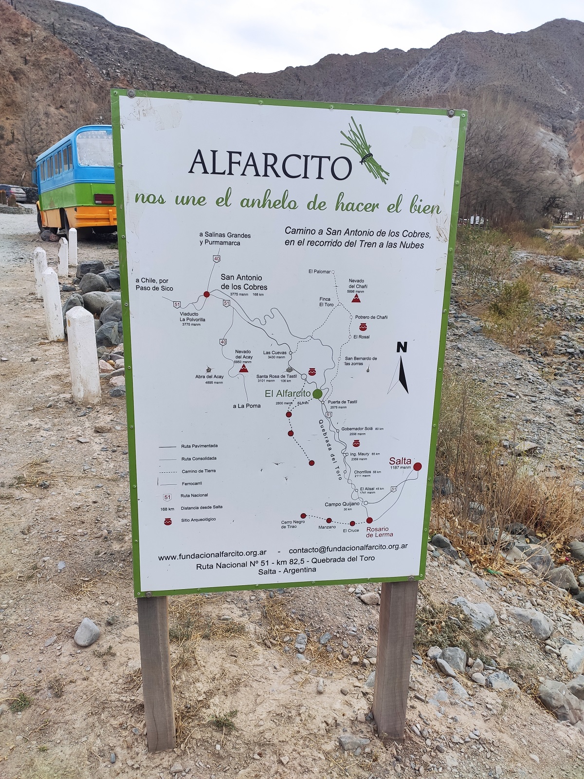 Alfarcito, onde está localizada a Capilla San Cayetano . Foto: Renan Tafarel/Portal iG - 05/07/2022