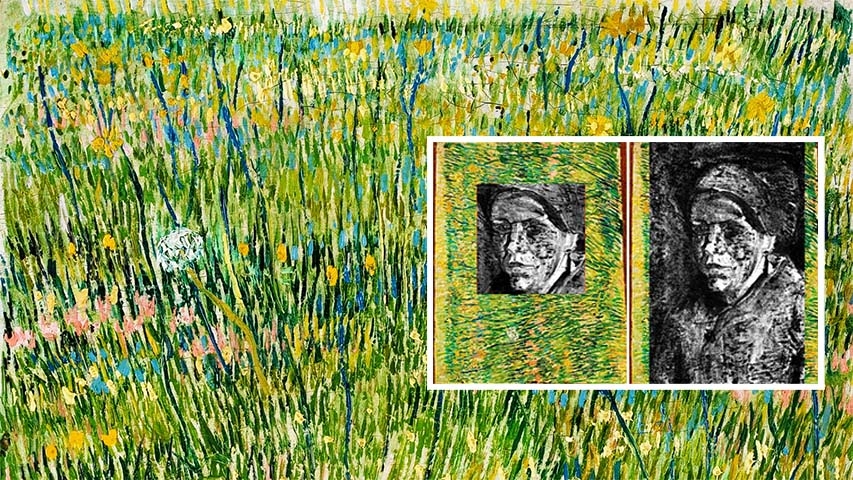 Técnicas avançadas de geração de imagens, como raios X e reflectografia de infravermelho, permitiram encontrar figuras misteriosas escondidas sob obras de artistas renomados. Reprodução: Flipar