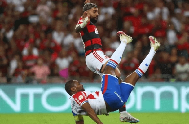 4º lugar: Flamengo 2 x 0 Fortaleza, pela 13ª rodada, no Maracanã - 60.304 pagantes. - Foto: Gilvan de Souza/Flamengo