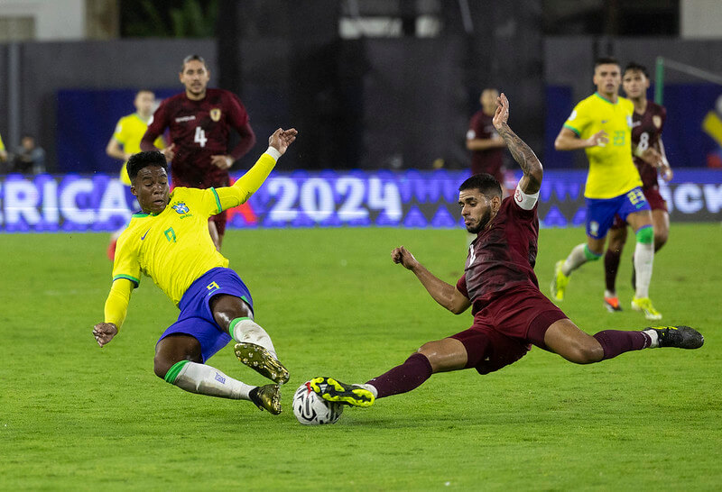 Venezuela x Brasil Joilson Marconne/CBF