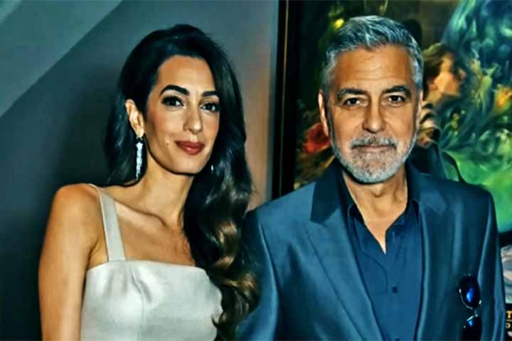 George Clooney é casado com Amal Alamuddin, renomada advogada anglo-libanesa especializada em direitos humanos, desde setembro de 2014.
 Reprodução: Flipar