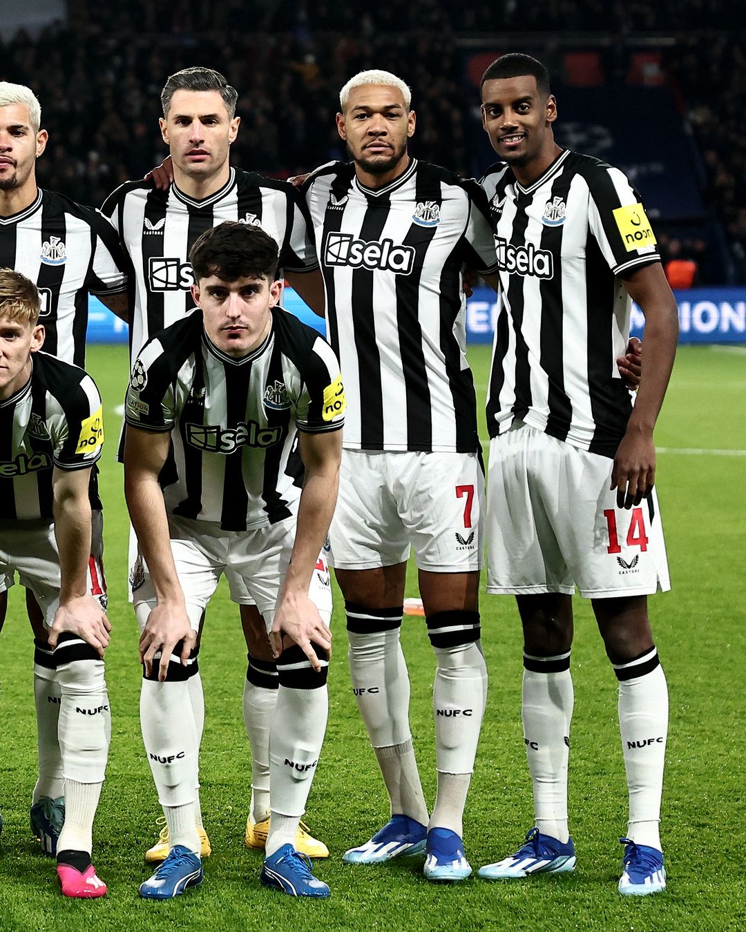 PSG x Newcastle Reprodução/Instagram