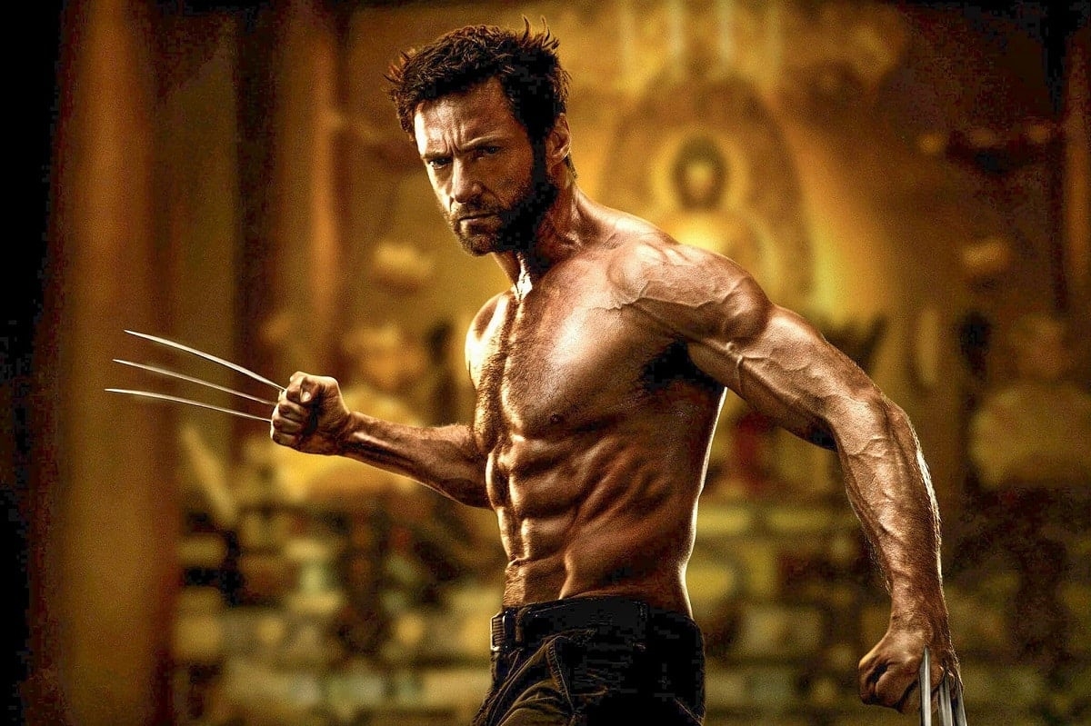 Hugh Jackman também tem experiência de trabalho em adaptação dos quadrinhos no cinema, já que viveu Wolverine, outro personagem da Marvel Comics. 
 Reprodução: Flipar