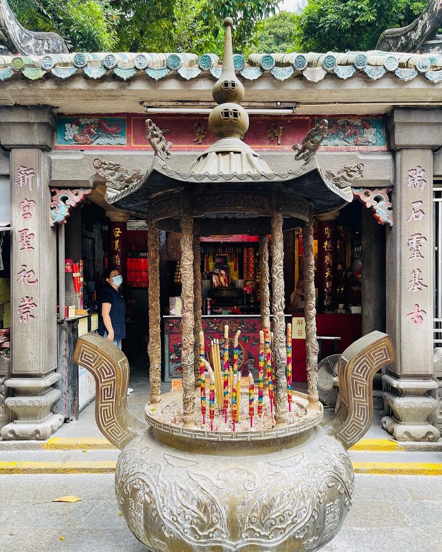 O Templo de A-Má, em Macau, na China.. Foto: Reprodução/Instagram 03.02.2023