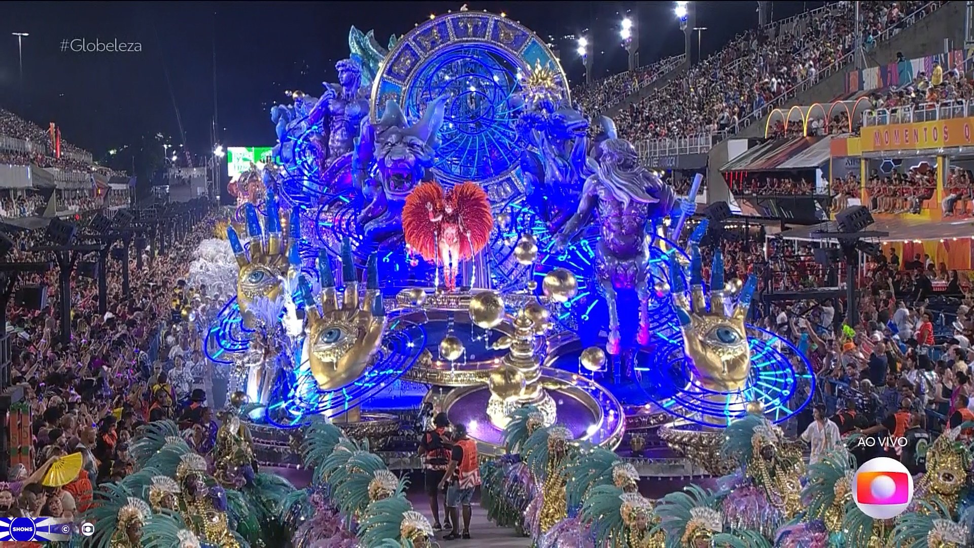 Carnaval RJ: Imperatriz Leopoldinense Reprodução/Globo