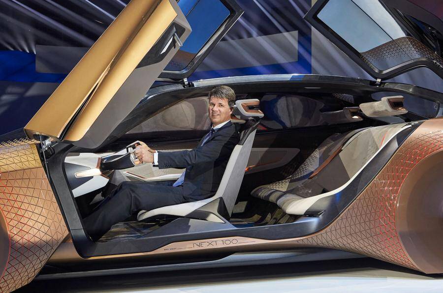 BMW Vision Next 100. Foto: Divulgação