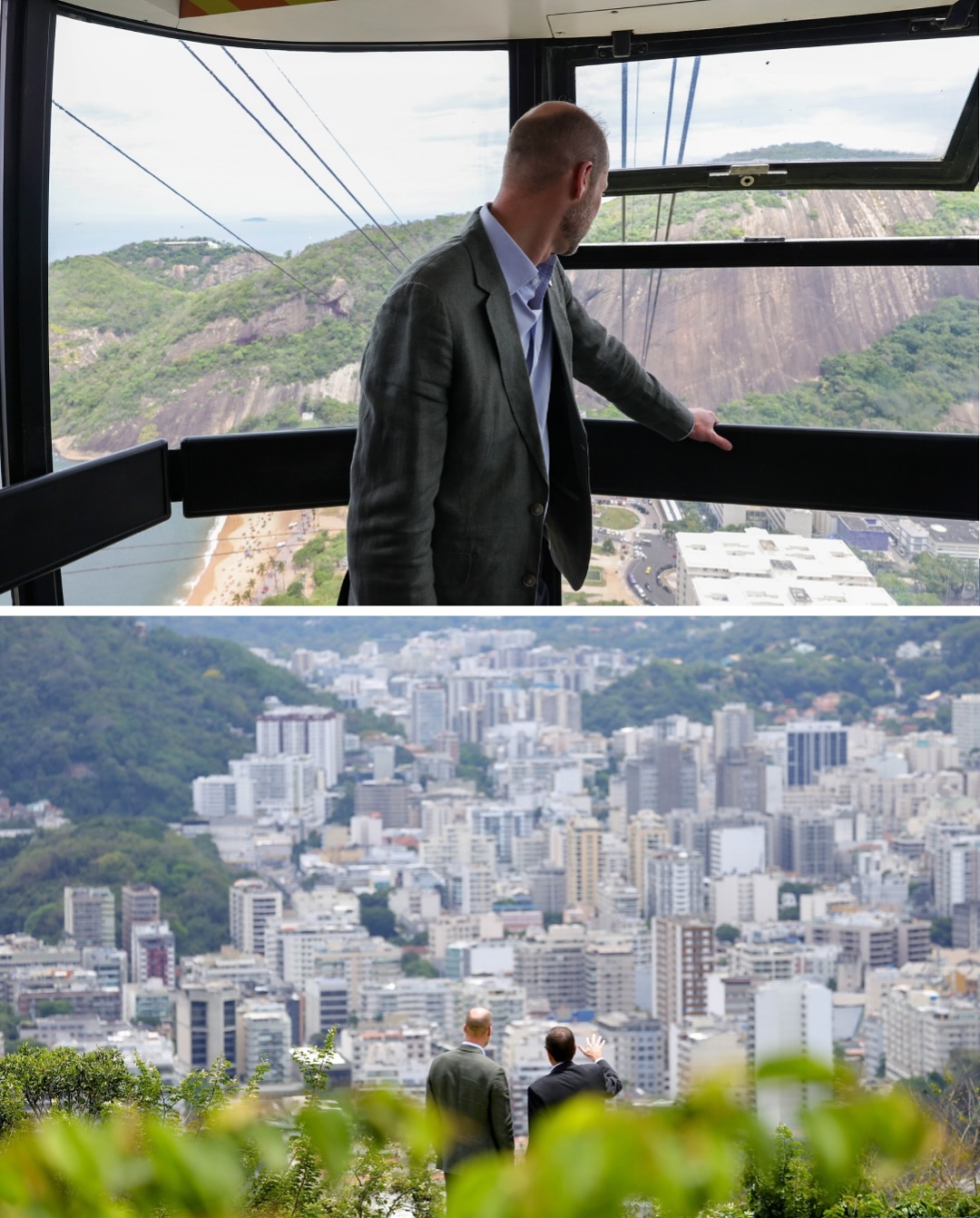 Príncipe William visita o Rio e recebe chaves da cidade de Eduardo Paes. Foto: Instagram