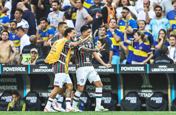 8º Fluminense - 45 pontos - 0,001% de chance de título, Já classificado para a Libertadores da edição de 2023 do torneio, 0,008% risco de rebaixamento - Foto: Lucas Merçon/Fluminense