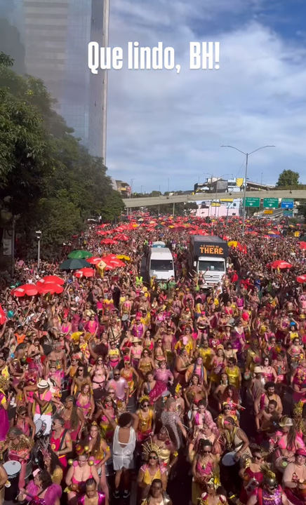 Bloco Então, Brilha!. Foto: Reprodução: Instagram/@entaobrilha