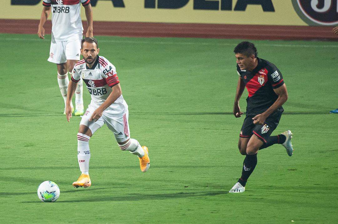 Fla X Atlético-GO. Foto: Instagram