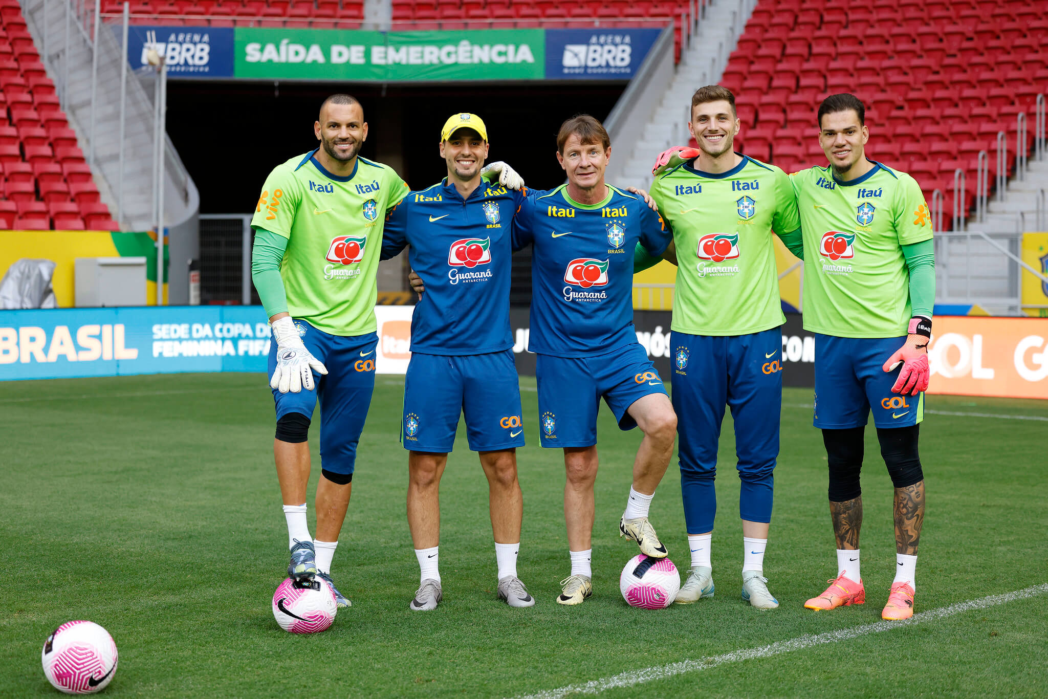 14.10.2024 - Seleção Brasileia treina no Mané Garrincha (Foto: Rafael Ribeiro/CBF)