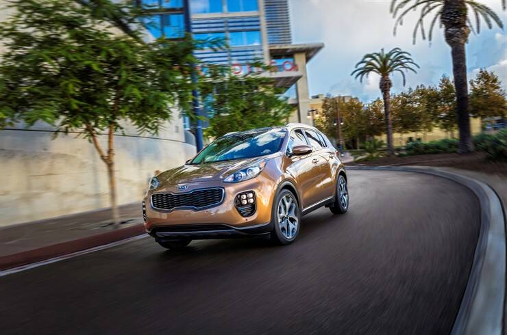 Kia Sportage 2017. Foto: Divulgação/Kia