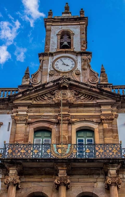 A Conde de Bobadela dá acesso ao Museu da Inconfidência, outro ponto turístico importante. O museu foi construído entre 1755 e 1855 e fica na Praça Tiradentes. Reprodução: Flipar