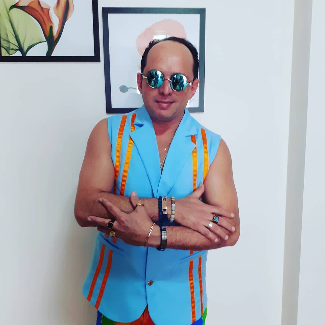 Esdras de Souza, namorado de Gretchen. Foto: Reprodução/Instagram