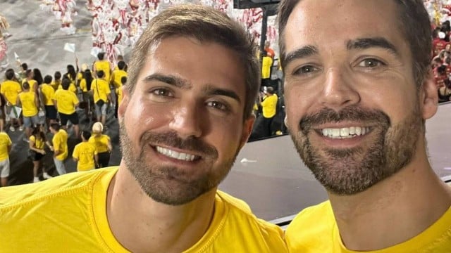 Eduardo Leite e o namorado Thalis Bolzan.. Foto: Reprodução/Instagram 31.10.2022