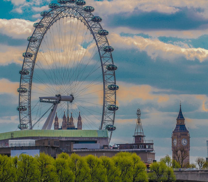 London Eye. Foto: Nikita Khandelwal/Pexels