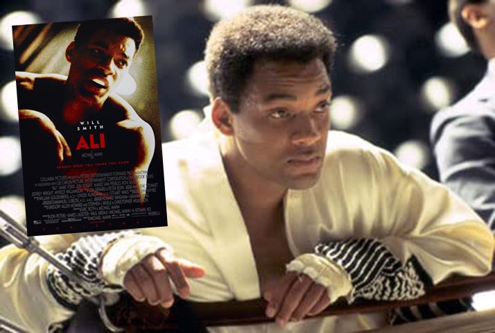 Ali (2001) - Smith encarna o lendário pugilista Muhammad Ali. Pelo papel, Smith concorreu ao prêmio de Melhor Ator no Oscar e no Globo de Ouro.