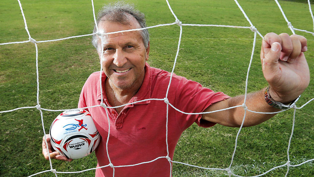 Zico, do Flamengo. Foto: André Mourão / Reprodução