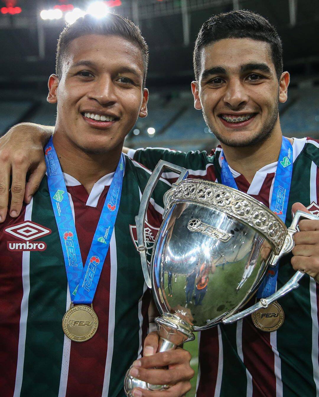 Fluminense campeão. Foto: Mailson Santana e Lucas Merçon/FFC