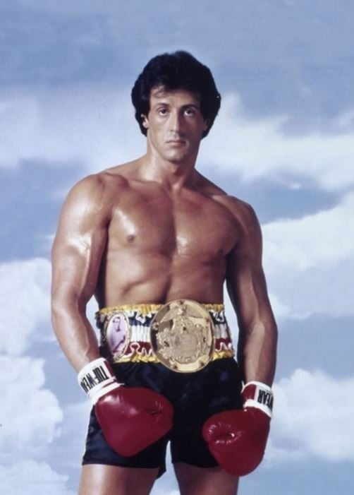 Inspirado no que viu no combate, Stallone construiu um roteiro de filme em que o personagem principal se chamava Rocky Balboa. Após muita insistência, conseguiu vender sua ideia para um estúdio com a condição de que faria o protagonista.