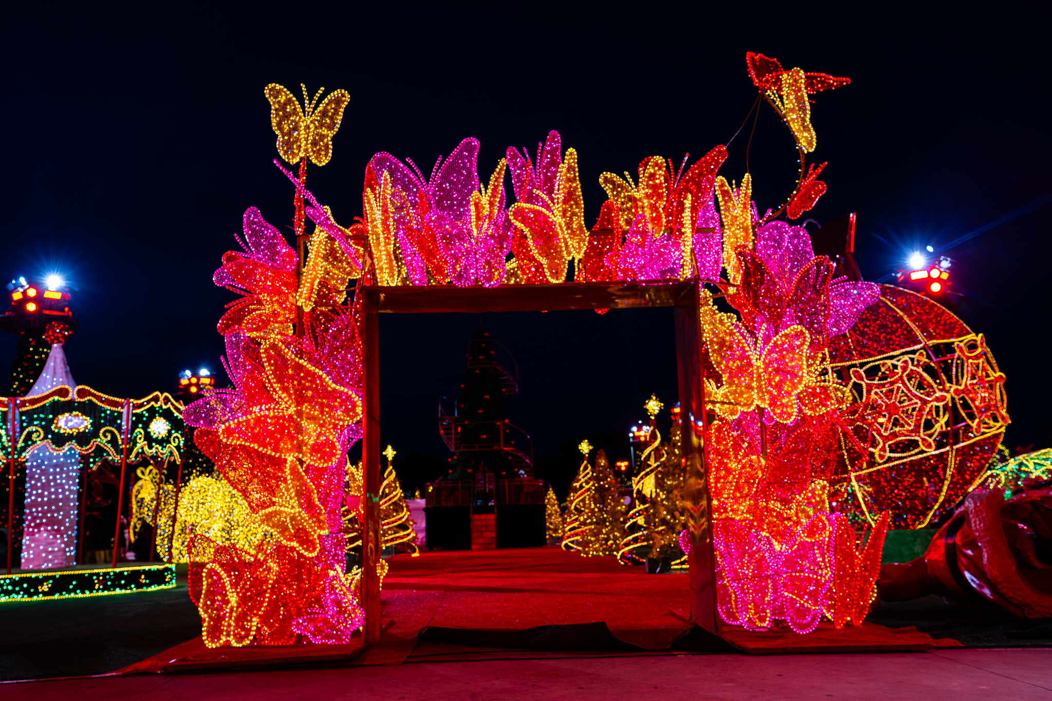 Decoração do Natal do Bem de Goiás 2025. Foto: Divulgação / Governo de Goiás