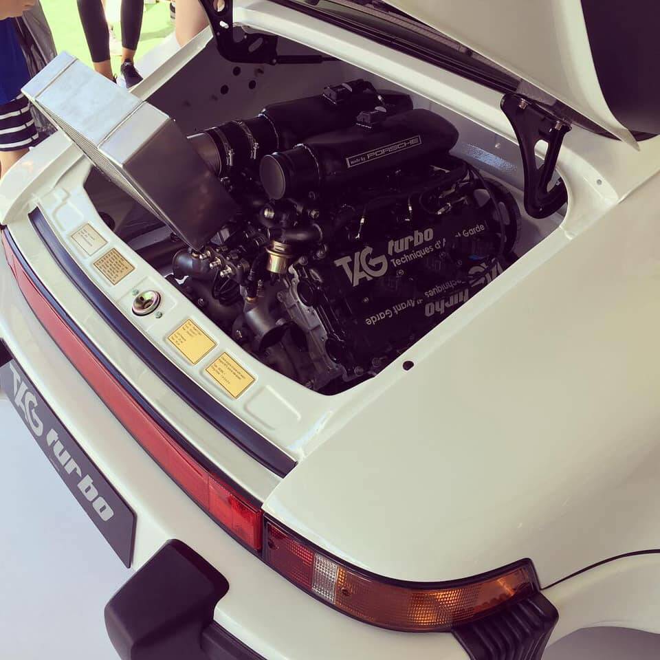 Porsche 930 TAG F1. Foto: Divulgação