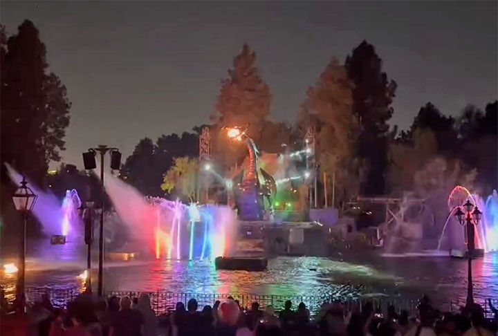 Não houve feridos e as causas estão sendo investigadas. Mas o incidente chamou muito a atenção por ser num parque da Disney. 