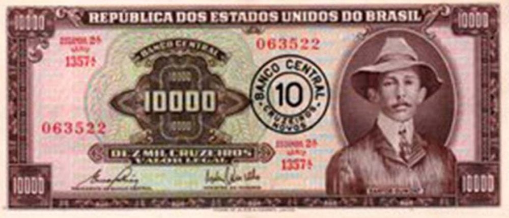 Cruzeiro Novo: ficou em circulação por três anos, de 13 de fevereiro de 1967 a 14 de maio de 1970. Reprodução: Flipar