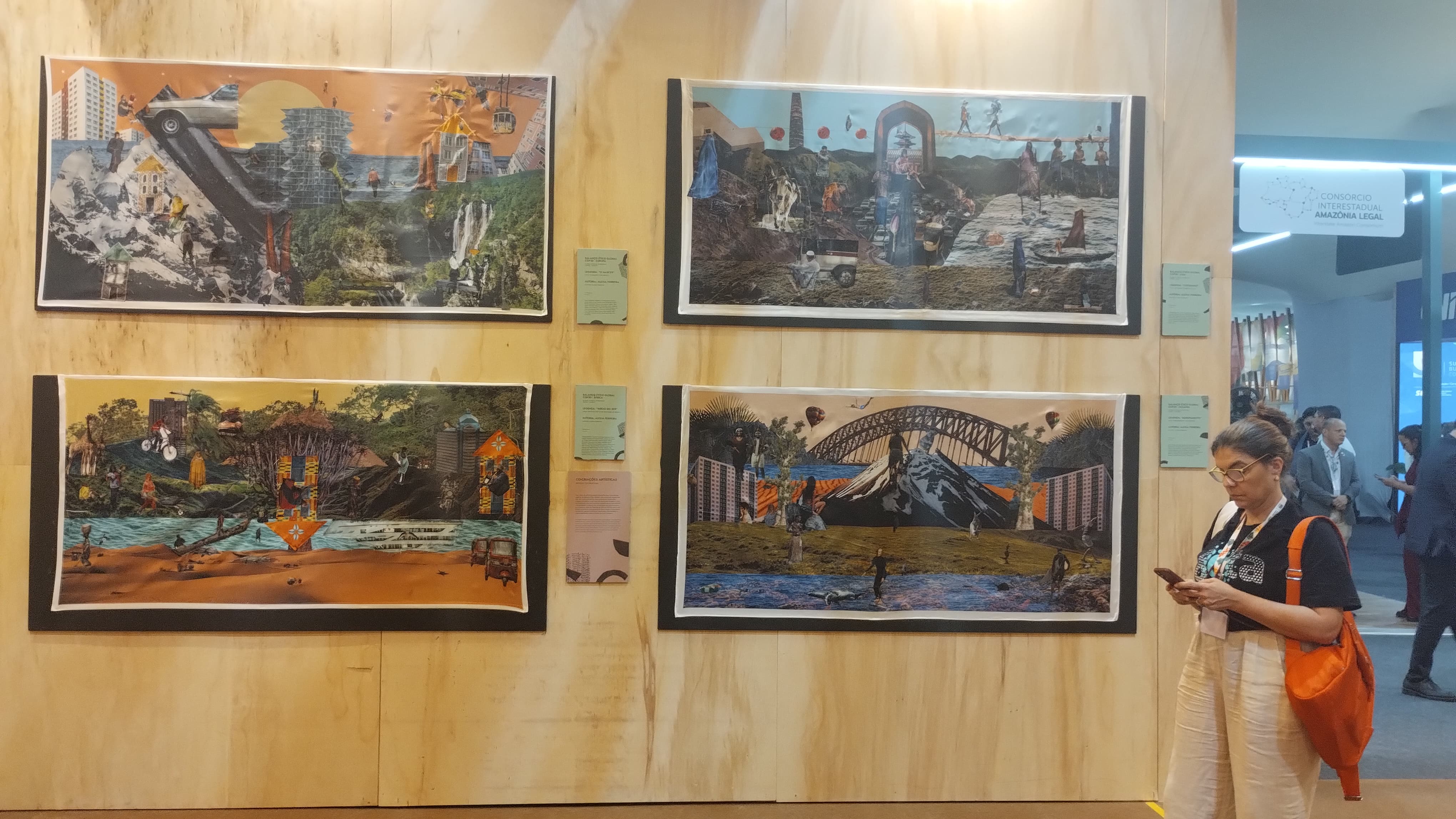 Exosições do evento. Foto: Michelle Valente / enviada especial do Portal iG