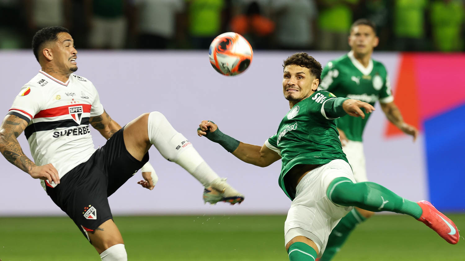 Palmeiras x São Paulo. Foto: Cesar Greco/Palmeiras