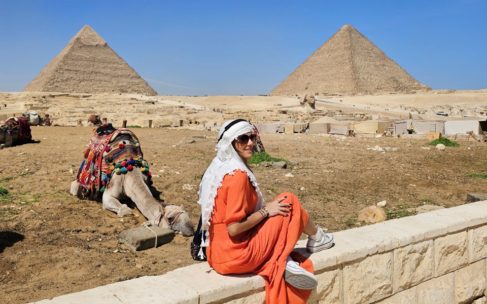 Viagem ao Egito, liderada pela fundadora da Pervoy Turismo, Beatriz Oliveira Renan Torres
