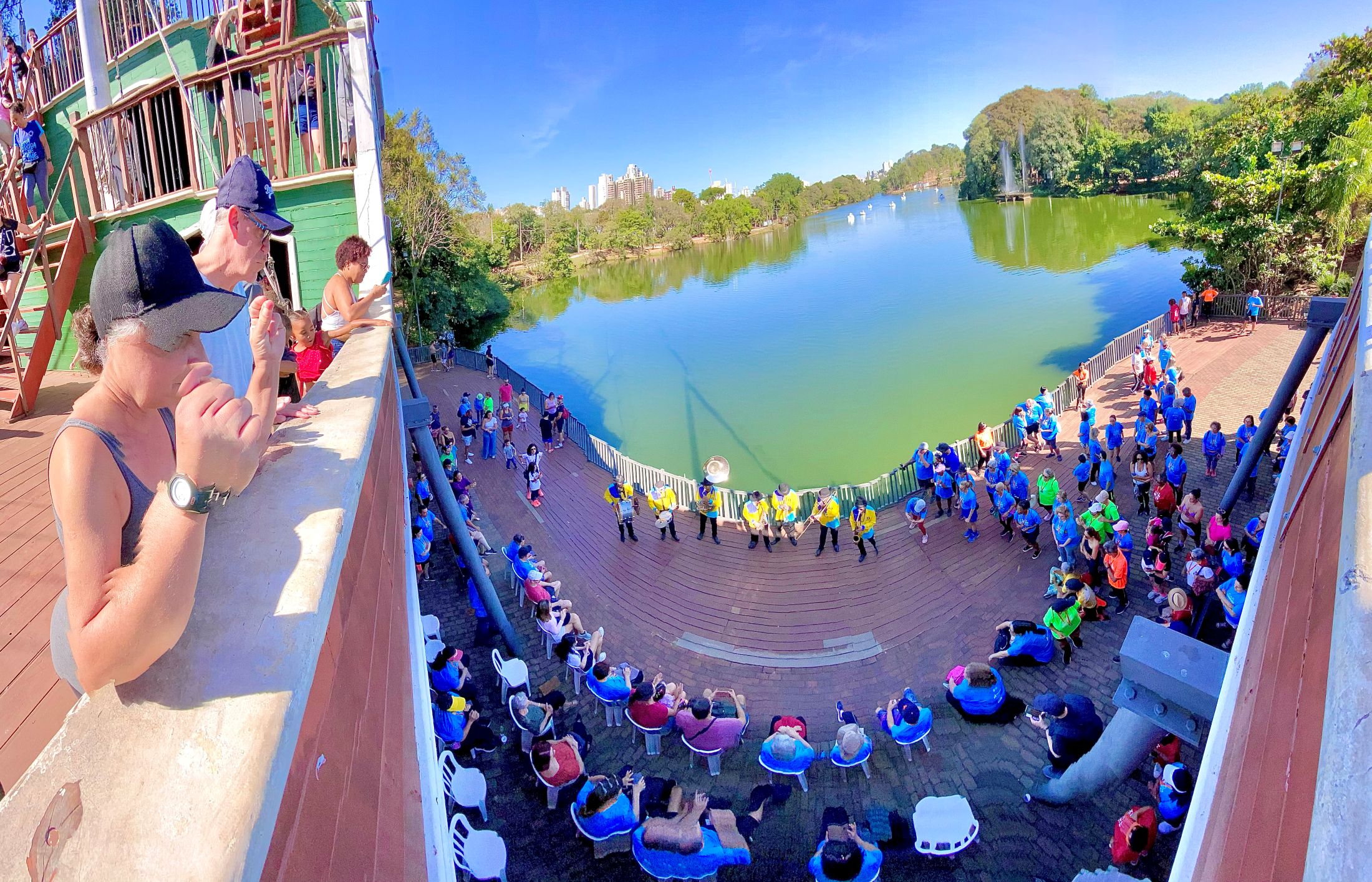 Caravela na Lagoa do Taquaral, Parque Portugal Campinas (SP). Foto: Divulgação / Prefeitura de Campinas (SP)