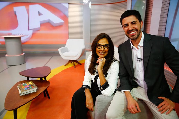 Cristina Ranzolin e Marcos Matos.. Foto: Reprodução/RBS TV