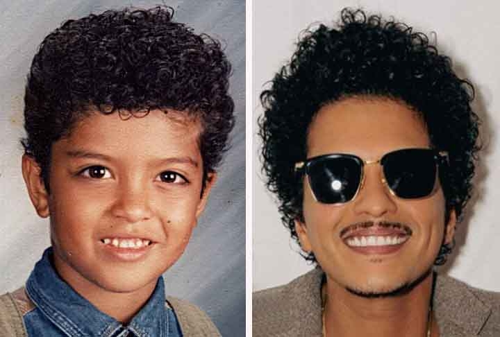 Bruno Mars, americano, nasceu em 8 de outubro de 1985. Ele é filho dos músicos Bernadette San Pedro Bayot e Peter Hernandez. Reprodução: Flipar