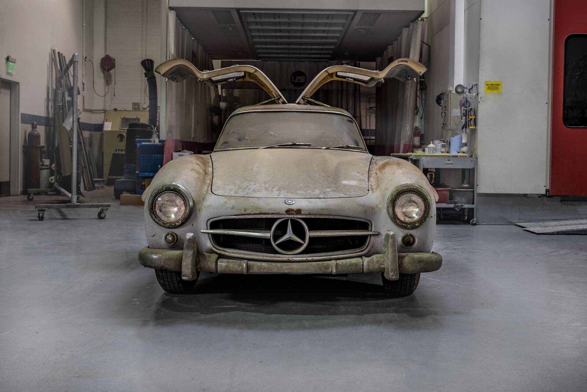 Mercedes-Benz 300 SL 1954. Foto: Reprodução/Carscoops