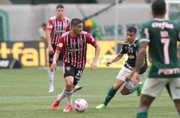 32ª rodada do Campeonato Brasileiro de 2022: Palmeiras 0 x 0 São Paulo, no Allianz Parque. - Foto: Rubens Chiri/Saopaulofc.net