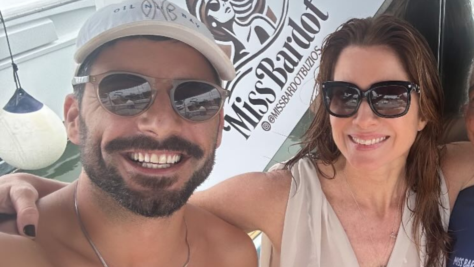 Franclim Mendes e Leticia Spiller. Foto: Reprodução Instagram - 19.3.2025