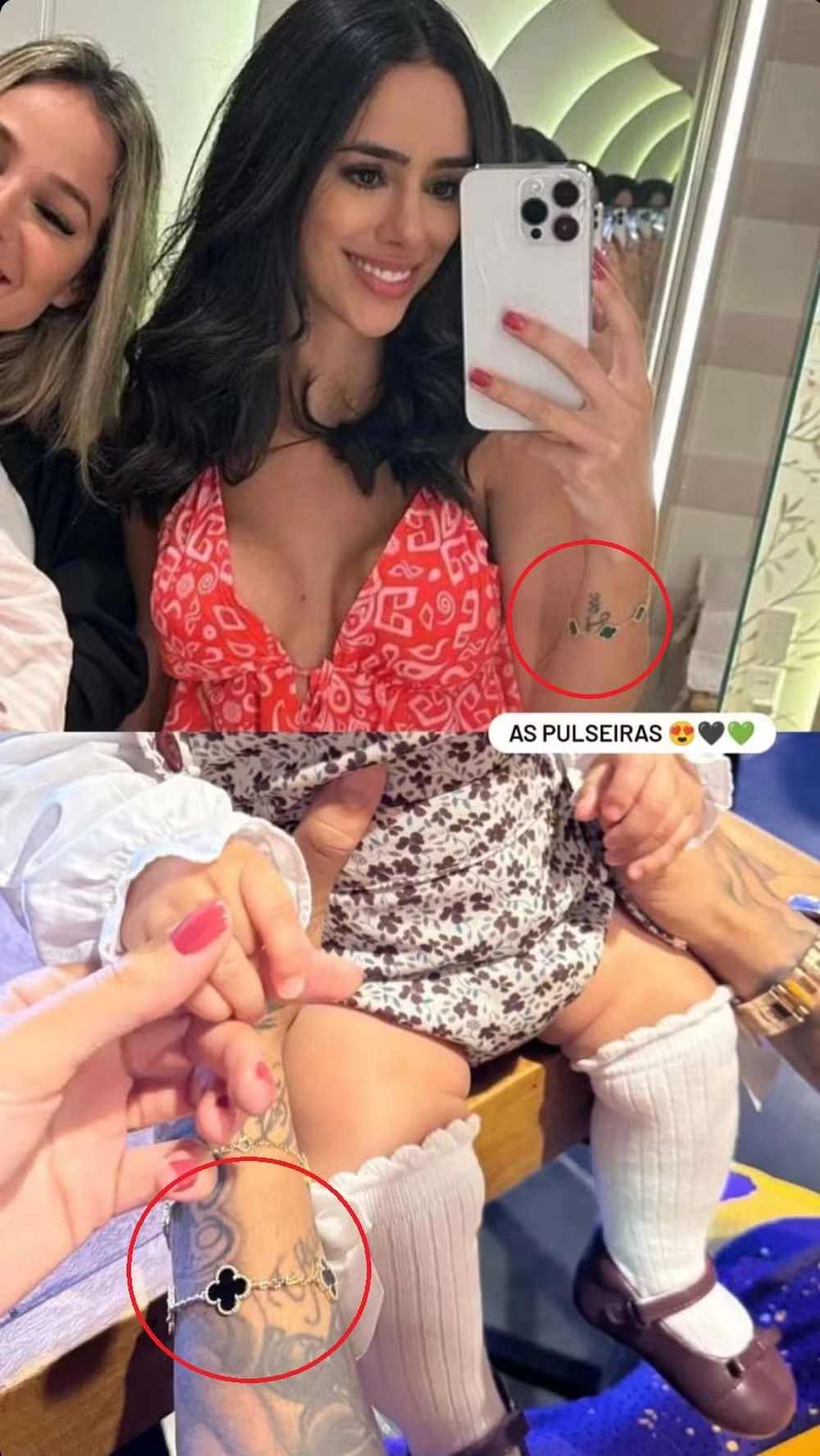 Bruna Biancardi e Neymar combinam item de  R$ 31,2 mil em meio a boatos de volta Reprodução/Instagram